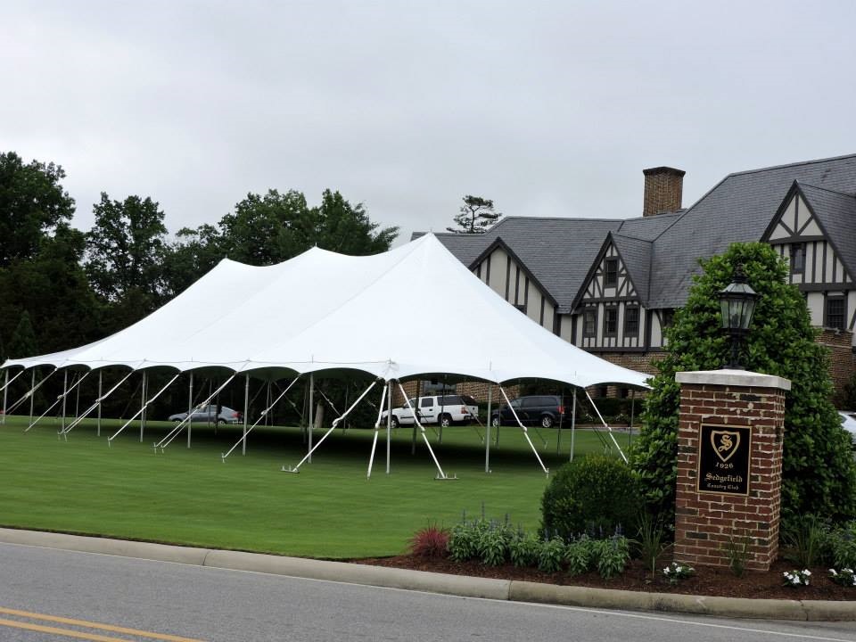 New 40'x80' Pole Tent Available! Best Party and Event Rentals service in Manchester, Tullahoma
